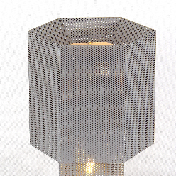 Настольная лампа Table Lamp KM0130P-1 silver