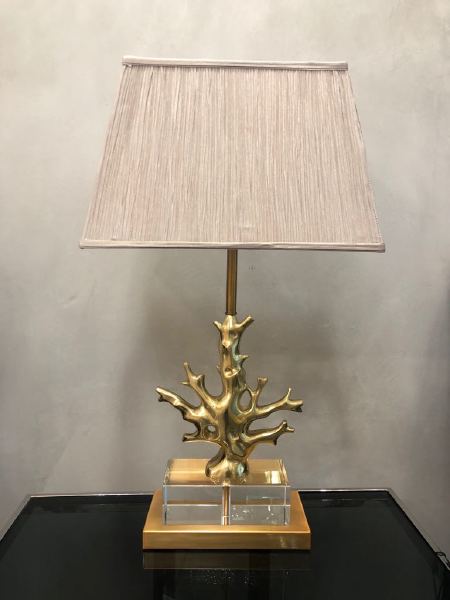 Настольная лампа Table Lamp BT-1004 brass
