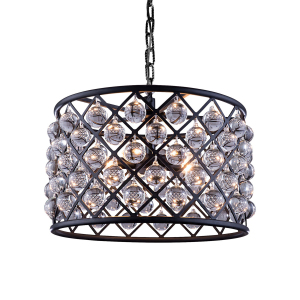 Подвесная люстра Spencer KR0277P-4 black