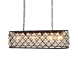 Подвесная люстра Spencer KR0277P-5L black