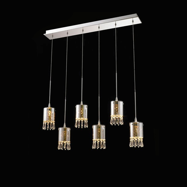 Светильник подвесной Crystal Tube MD2544/6L