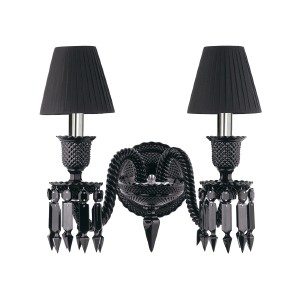 Настенное бра Baccarat style ZZ86303BK-2W