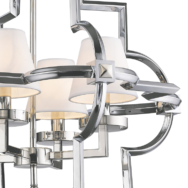 Подвесная люстра Mandeville KM0728P-4M nickel