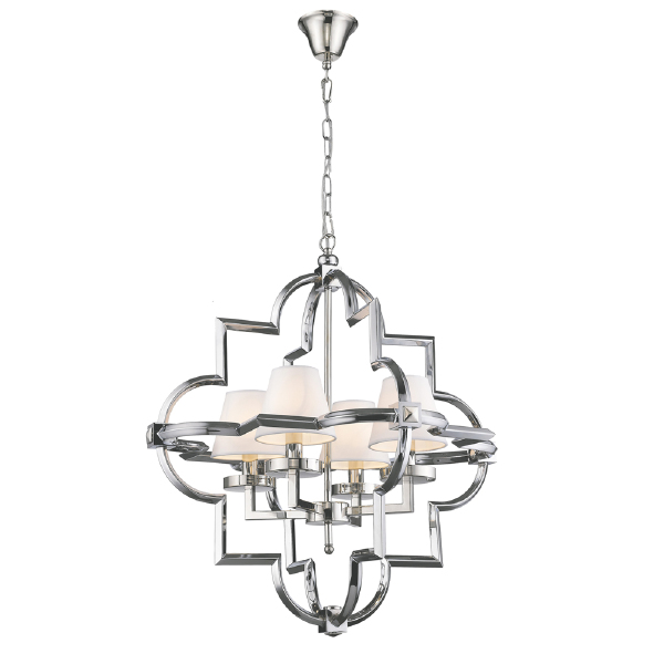 Подвесная люстра Mandeville KM0728P-4M nickel