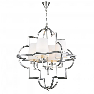 Подвесная люстра Mandeville KM0728P-4L nickel