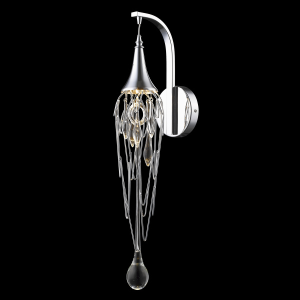 Настенное бра Goddess Tears W68009S-1 chrome