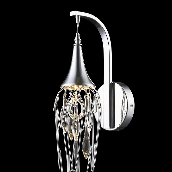 Настенное бра Goddess Tears W68009S-1 chrome