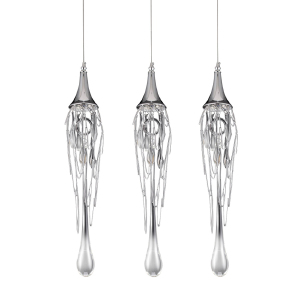 Светильник подвесной Goddess Tears P68009L-3 chrome