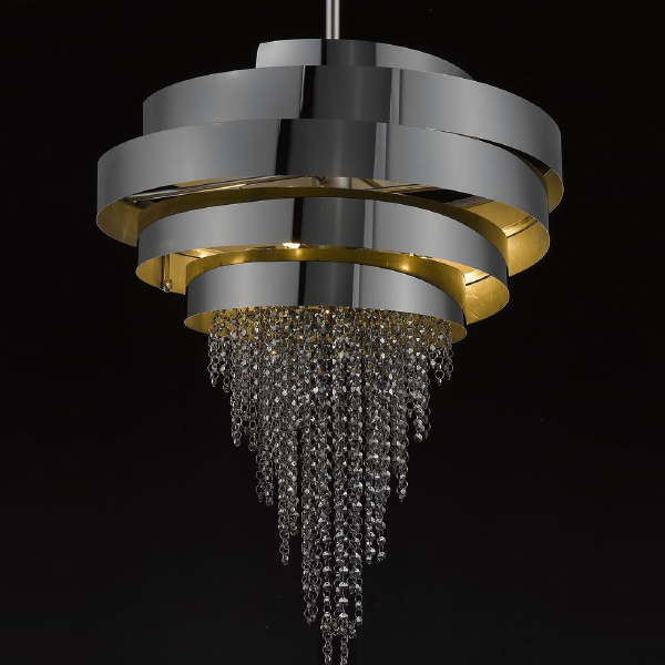 Подвесная люстра 68044 68044 black chrome