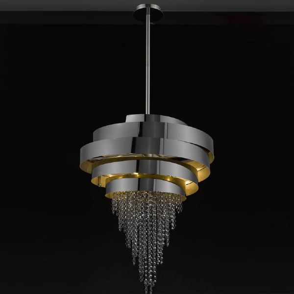 Подвесная люстра 68044 68044 black chrome