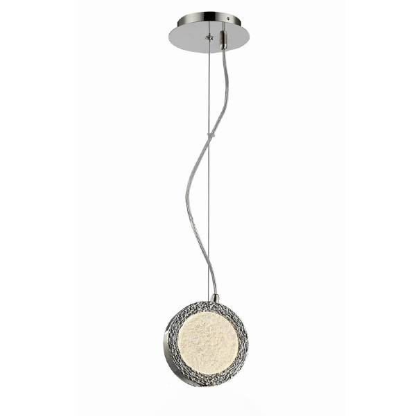 Светильник подвесной Bottega P98014S polished nickel