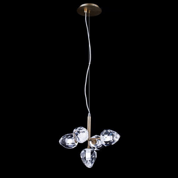 Подвесная люстра On the Rocks P68038M-5 gold