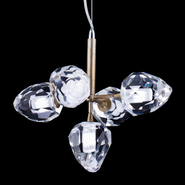 Подвесная люстра On the Rocks P68038M-5 gold