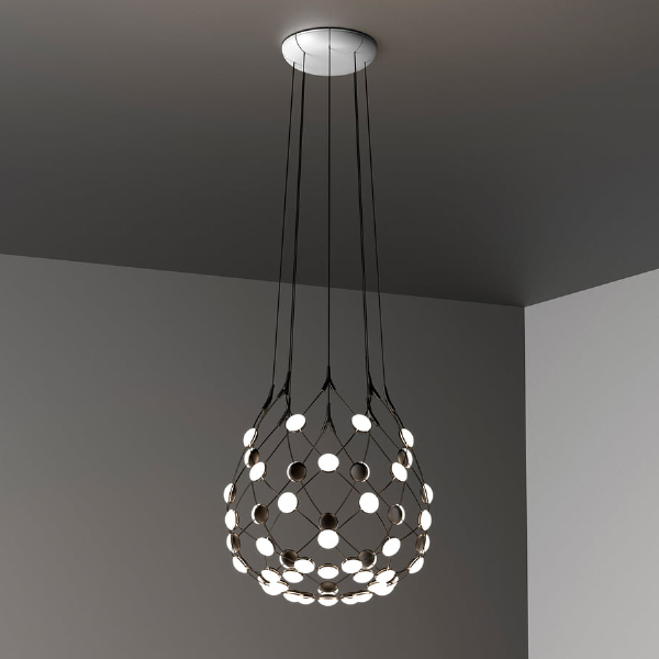 Подвесная люстра Mesh 9388P/S black
