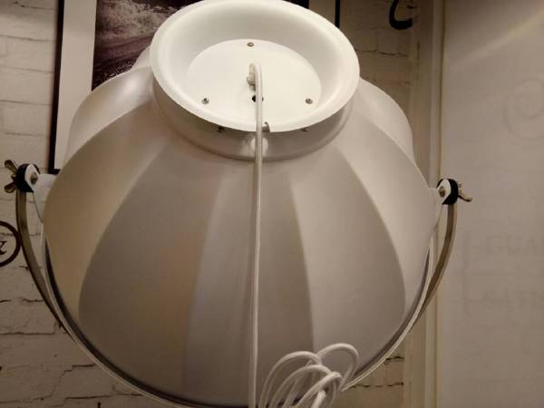 Торшер Studio 7095F white/gold