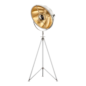 Торшер Studio 7095F white/gold