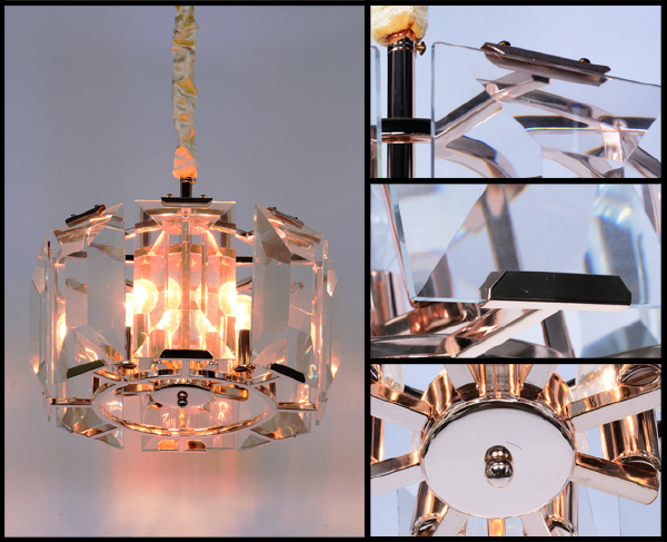 Подвесная люстра Harlow Crystal BRCH9030-8-G