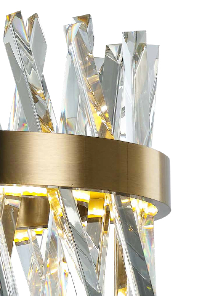 Настенное бра Akasha MB18162246-250A light antique brass