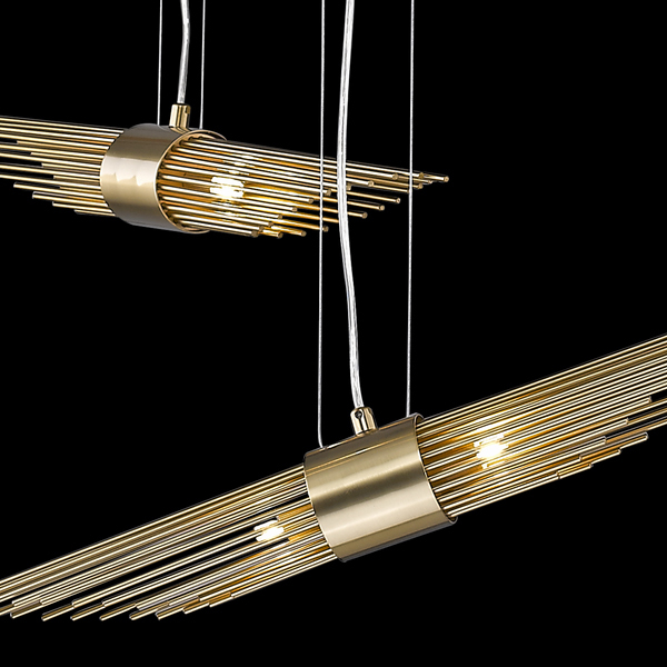 Светильник подвесной Sfinks P68069-2 antique brass