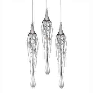 Светильник подвесной Goddess Tears P68009L-3/R chrome