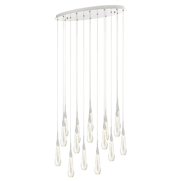 Светильник подвесной Pour P98036-16 silver
