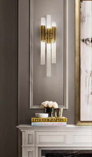 Настенное бра Waterfall KR0984W-6 gold