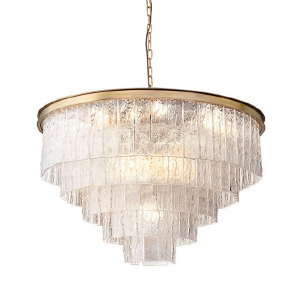 Люстра на штанге Glace KG0998P-10R brass