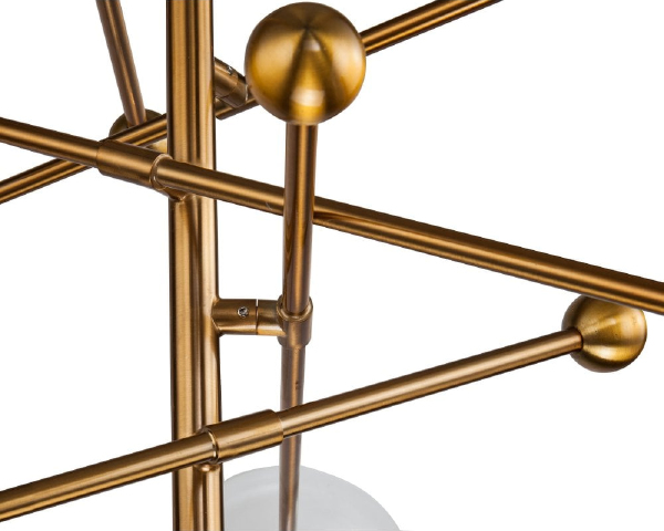 Люстра на штанге Globe Mobile KG0835P-6 brass