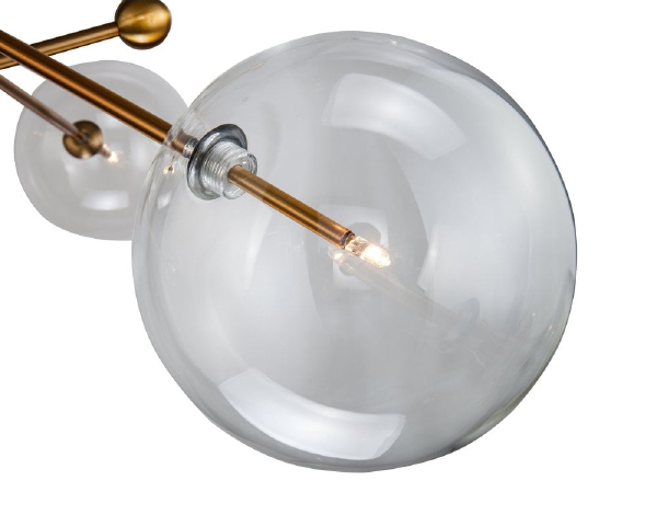 Люстра на штанге Globe Mobile KG0835P-6 brass