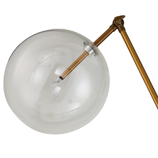 Торшер Globe Mobile KG0965F-3 brass