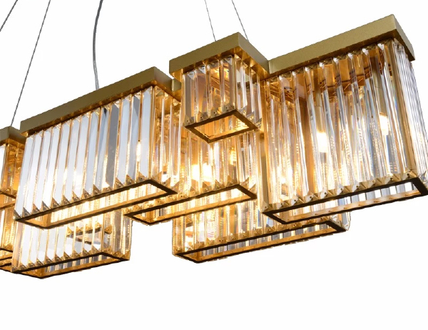 Подвесная люстра Broadway 2466 brushed ti-gold