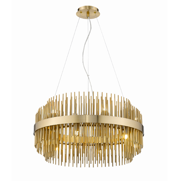 Подвесная люстра Sfinks P68082-12 ant. brass