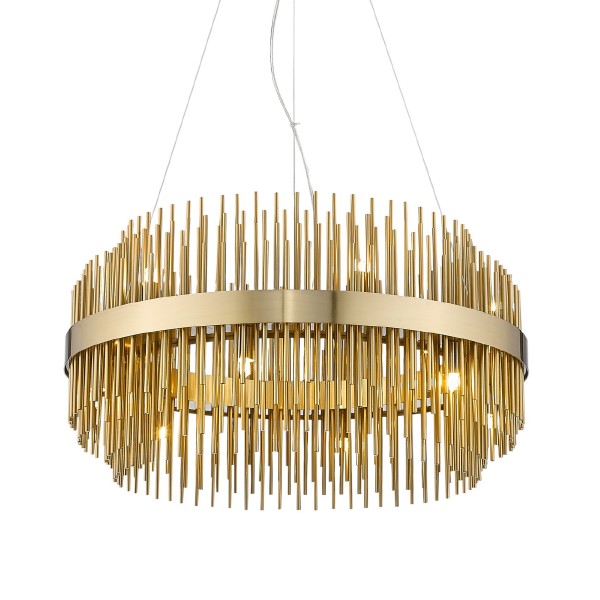 Подвесная люстра Sfinks P68082-12 ant. brass