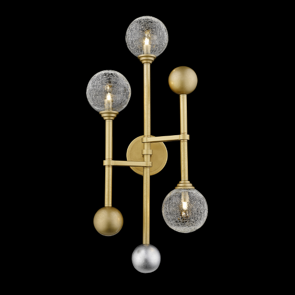 Настенное бра Fluxus W68084-3 gold