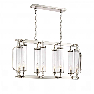 Подвесная люстра Regis BC404-8 nickel