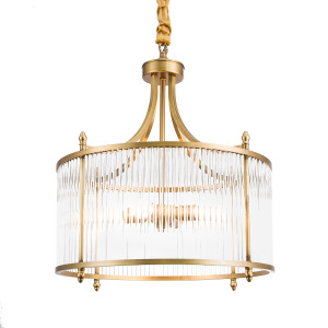 Подвесная люстра XD002 XD002-4 brass