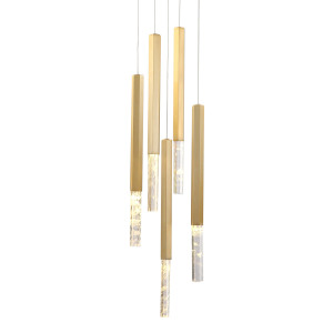 Светильник подвесной Vita MD7747-5A brass