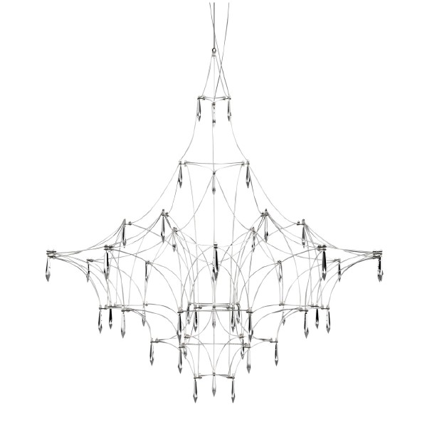 Подвесная люстра Lucciola MD18001068-1E chrome