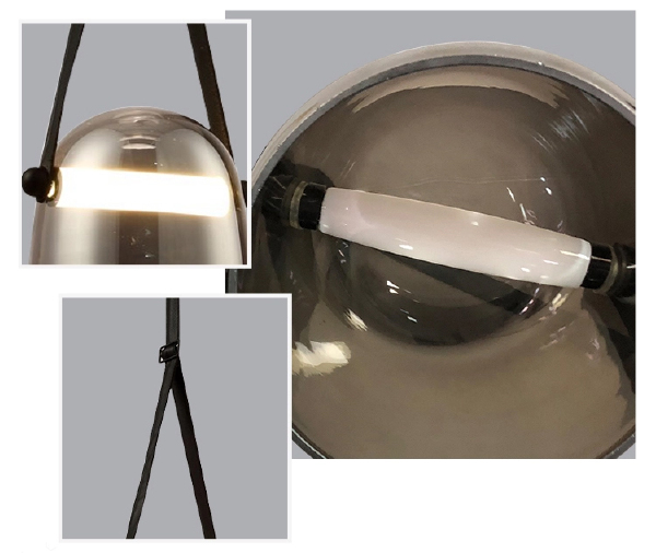 Светильник подвесной Lavo 6003P smoky
