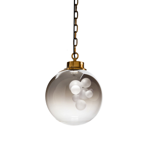 Светильник подвесной Soap KG1148P brass/smoky