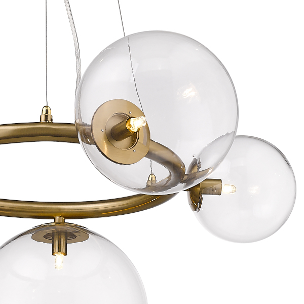Подвесная люстра Puppet P68092-5 brass