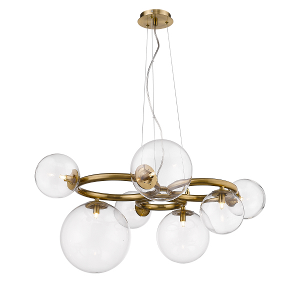 Подвесная люстра Puppet P68092-7 brass