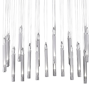 Светильник подвесной Candle PR68094-17 chrome