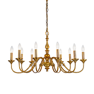 Подвесная люстра MD15027324 MD15027324-10A gold