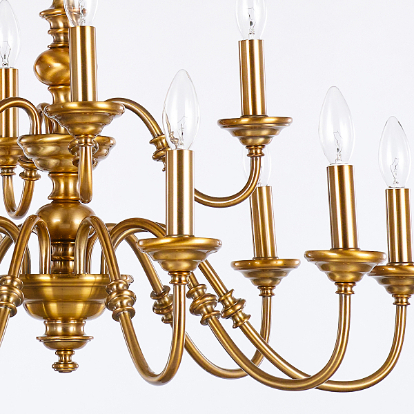 Подвесная люстра MD15027324 MD15027324-12A gold