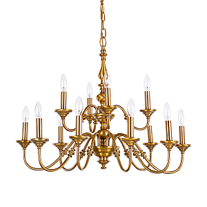 Подвесная люстра MD15027324 MD15027324-12A gold