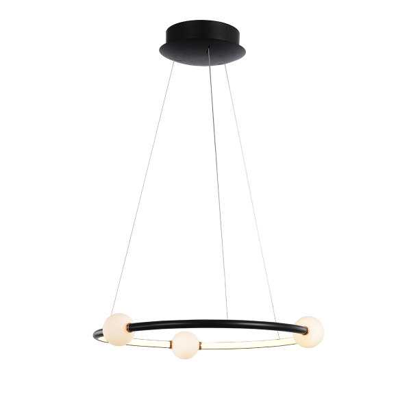 Светильник подвесной MD19001035 MD19001035-1A black