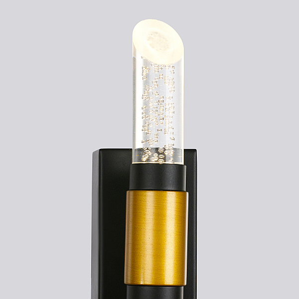 Настенное бра MD18001040 MB18001040-2A black/gold