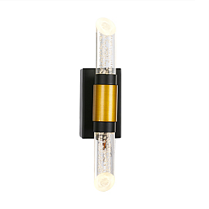 Настенное бра MD18001040 MB18001040-2A black/gold