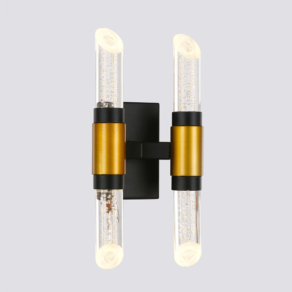 Настенное бра MD18001040 MB18001040-4A black/gold